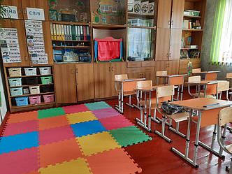 Підлоговий килимок із пазлів для ігрової зони в дитячий садок (50 * 50 * 1 см) УКРАЇНА. БЕЗ ЗАПАХА!!!!!!