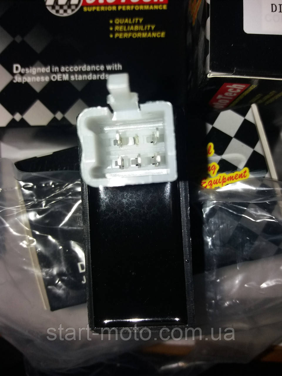 Комутатор HONDA 50|90 Aero Tact Pal Lead Dio Bali Elite Spree Vision (фірма Mototech) Оригінал Тайвань, фото 1