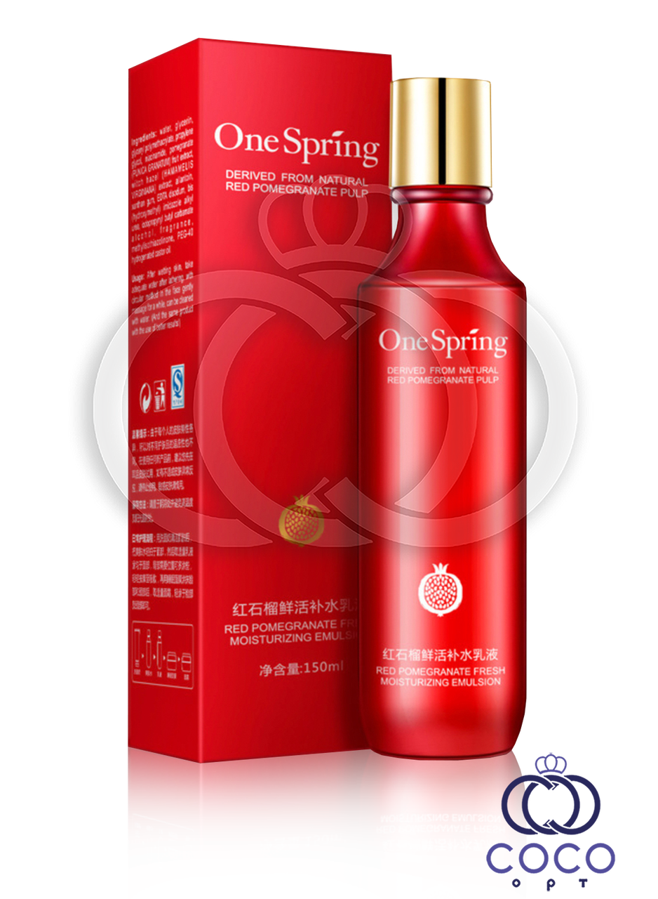 Тонер для обличчя One Spring Red Pomegranate Toner з екстрактом граната