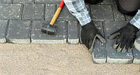 Укладка тротуарной плитки под ключ в Малософиевка, мощение дорожек, благоустройство, брусчатки, фото