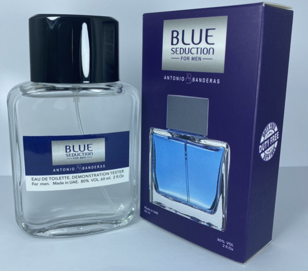 Міні-тестер Duty Free 60 ml Blue Seduction Antonio Banderas, Бандерас Блю Седакшн