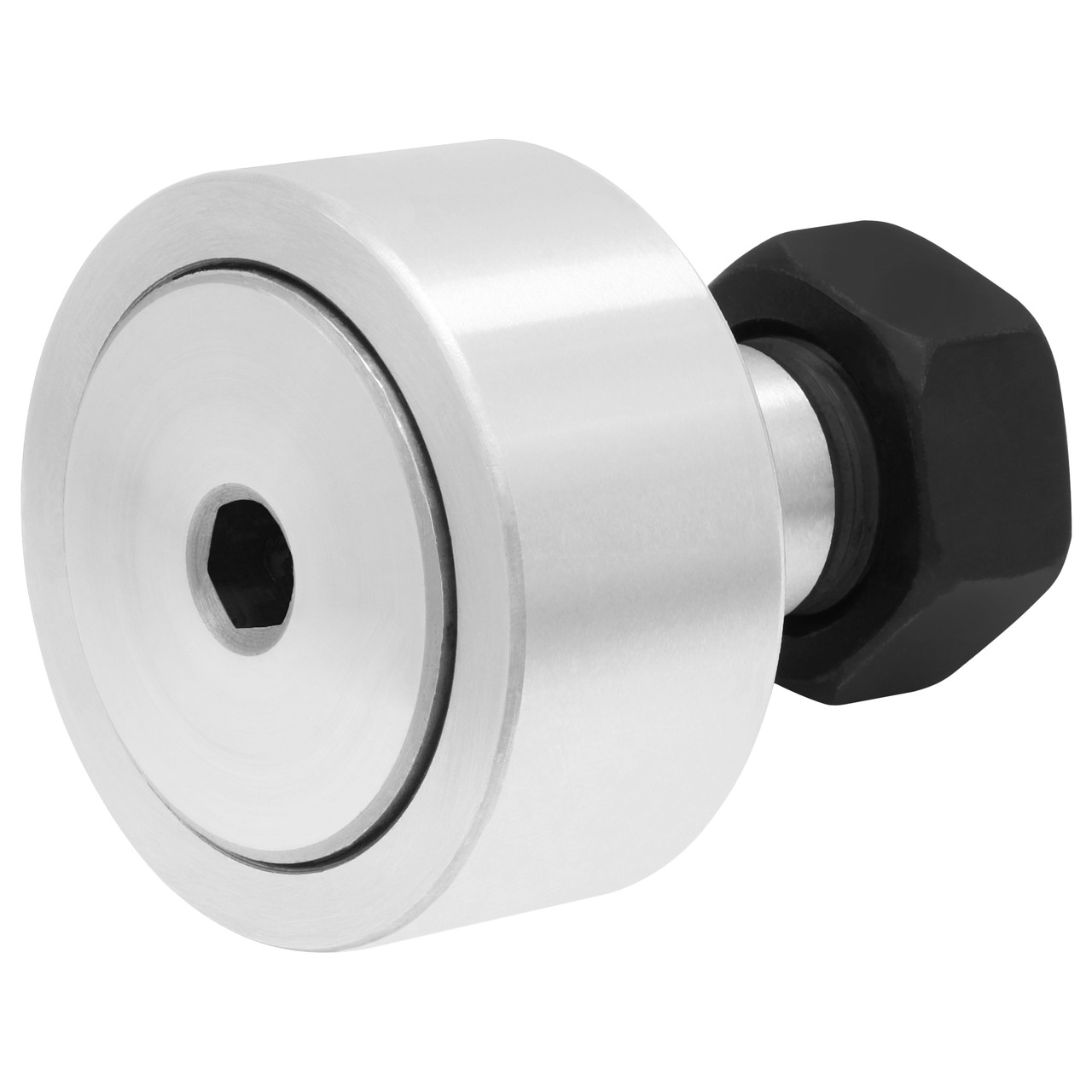 Опорный ролик на игольчатом подшипнике с цапфой KR80 (CF30) (D=80 мм, d ...