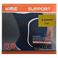 Наколенники защитные LiveUP Knee Support спортивные 2 шт. размер S-M-L (LS5706) L