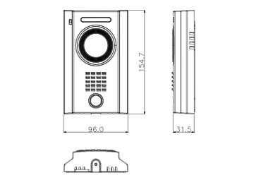 Вызывная панель Commax DRC-4MC - фото 2 - id-p18328599