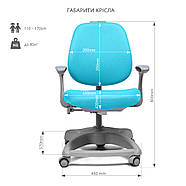 Ортопедичне крісло FunDesk Delizia Mint, фото 9