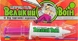 Гель від тарганів та мурах Великий воїн 30 г.