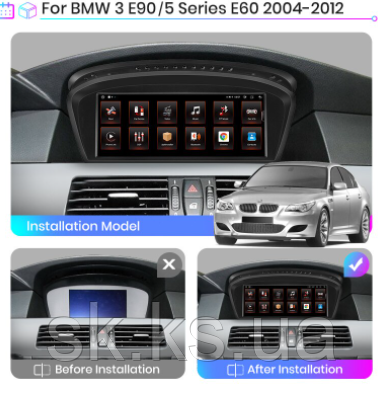 Junsun 4G Android магнітолу для BMW BMW 5, E60, E61, E63, E64, E90, E91, E92, CCC, CIC, DSP, 4G