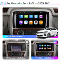 Junsun 4G Android магнітола для Mercedes Benz R-Class W251 R280 R300 R320 2005 - 2009