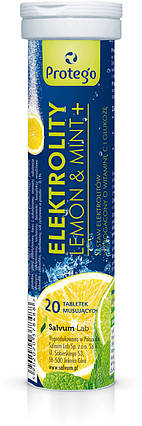 Електроліти Protego Elektrolity 20 табл., фото 1