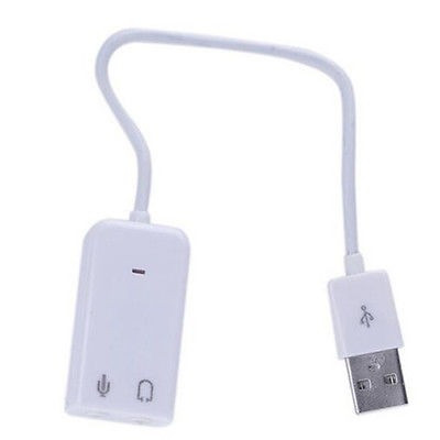 Звукова карта USB Audigy virtual 7.1 на дроті, фото 1