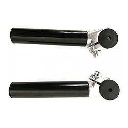 Роги на кермо алюмінієві прямі HX-Y01-01 Чорні