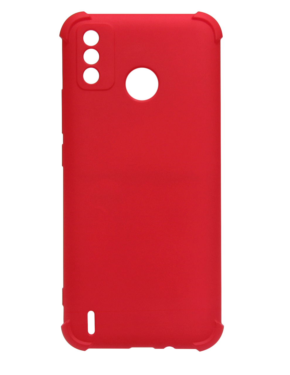 Силікон Tecno Spark 6 Go red Silicone Case