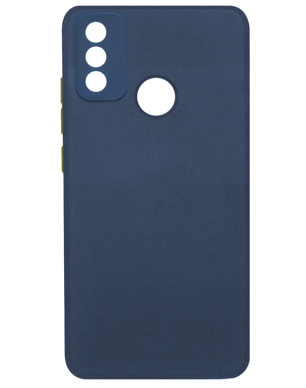 Силікон Tecno Spark6 Go Square TPU Темно-синій