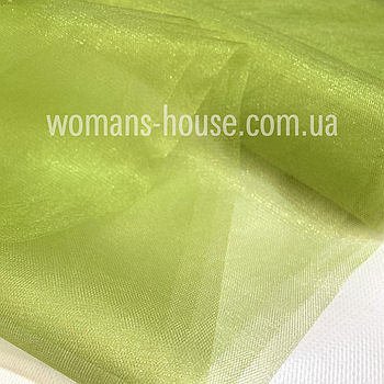 Фатин м'який (Kristal Tul) Оливковий