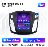 Junsun 4G Android магнітолу для ford focus 3 2012-2017 wifi 2+32 Tesla style
