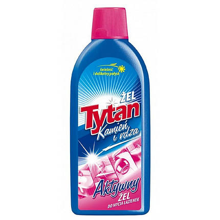 Гель для миття ванної кімнати TYTAN "Камінь і іржа" 500г, фото 3