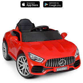 Дитячий електромобіль машина Mercedes-Benz M 4612EBLR-3 (MP3, SD, USB, мотори 2x25W, акум.12V7AH), фото 3