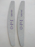 Пилочка для ногтей полировочная на мягкой основе OPI № 100/100 № 120/150