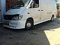 Накладка на бампер 4 фари Mercedes Sprinter w901 CDI (2000-2006), фото 5