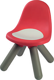 Дитячий стільчик Smoby зі спинкою Червоно-білий (880107)