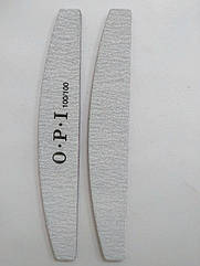 Пилочка для нігтів полірувальна на м'якій основі OPI № 100/100