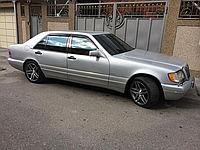 Дефлекторы окон Mercedes S-klasse W-140 1991-1998 long База. Ветровики на Mercedes S-klasse W-140