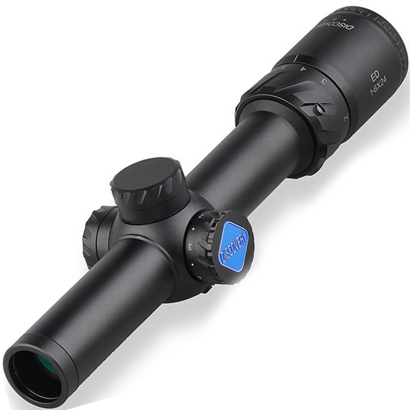 Приціл Discovery Optics ED 1-6x24 IR FFP (30 мм, підсвічування)
