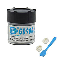 Термопаста GD900 (теплопровідність 4.8 Вт/мК), 30гр., банку, сіра