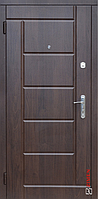 Дверь металлическая Zimen Модель Z-21 Termopal Орех Коньячный/Орех Темный для квартиры, для офиса,для улицы