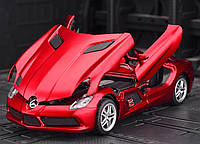 Модель автомобіля Mercedes-Benz SLR McLaren масштаб: 1:32. Іграшкова машинка Мерседес Макларен Родстер (звук, світло). Металева