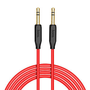 Кабель Aux Шнур аукс HOCO UPA-11, Аудіокабель mini Jack-Jack, Stereo AUX кабель 3.5 mm на 3.5 mm для авто