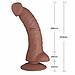 Фалоімітатор з вібрацією USB SEDUCER L size, фото 7