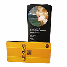 Фірмовий буклет зі смаками Glenmorangie Single Malt Scotch Whisky. Рекламний буклет Glenmorangie Single Malt, фото 2