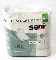 Одноразовые пеленки Seni Soft Basic 60х90 см 30 шт