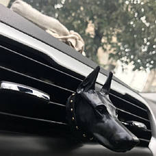 Ароматизатор до автомобіля Доберман RESTEQ чорний. Освіжувач повітря для автомобіля Doberman, фото 5