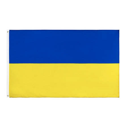 Український прапор RESTEQ. Прапор України. Ukrainian flag. Прапор 150*90 см поліестер, фото 1