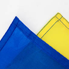 Український прапор RESTEQ. Прапор України. Ukrainian flag. Прапор 150*90 см поліестер, фото 3