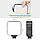 Алюмінієвий риг - клітка для смартфона з LED лампами і мікрофоном Andoer PVK-02 | Набір для блогера 3 в 1, фото 6