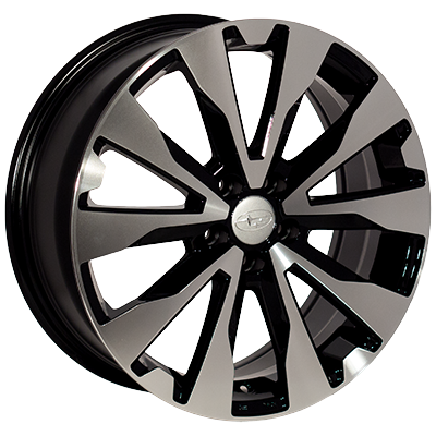 Литі диски R17 PCD5x100 ZW 7727 BP ET48 DIA56.1 7.0j Київ