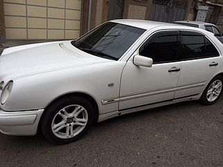 Дефлектори вікон Mercedes E-klasse W-210 1995-2002 Sedan. Вітровики на Mercedes E-klasse W-210 седан
