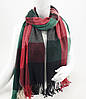 ШАРФ жіночий M&JJ СКАЙ зелений/червоний 75х180 см (1290), фото 3