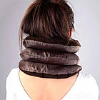 Масажер-комір для шиї Tractors for cervical spine / Надувний ортопедичний лікувальний комір на шию, фото 2