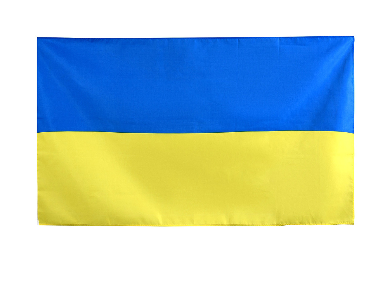 Прапор "України", середній, розмір: 60х90 см, прапор України, нейлон (поліестер)