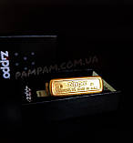 Запальничка Zippo 49477 Regular Tumbled Brass, фото 5