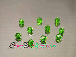 Біконуси 4 мм, трав'яний