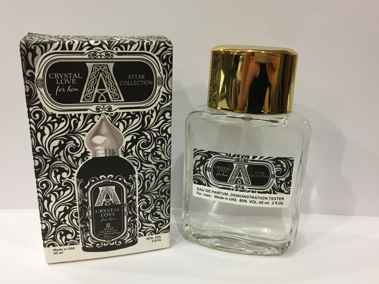 Міні-тестер Duty Free 60 ml Attar Collection Crystal Love for Him, Аттар Колексшн Кристал Лав фо хім