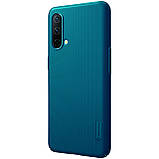 Захисний чохол Nillkin для OnePlus Nord CE 5G (Super Frosted Shield) Blue Синій, фото 5