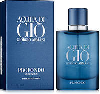 Оригинал Giorgio Armani Acqua di Gio Profondo 40 мл ( армани аква ди джио профондо ) парфюмированная вода