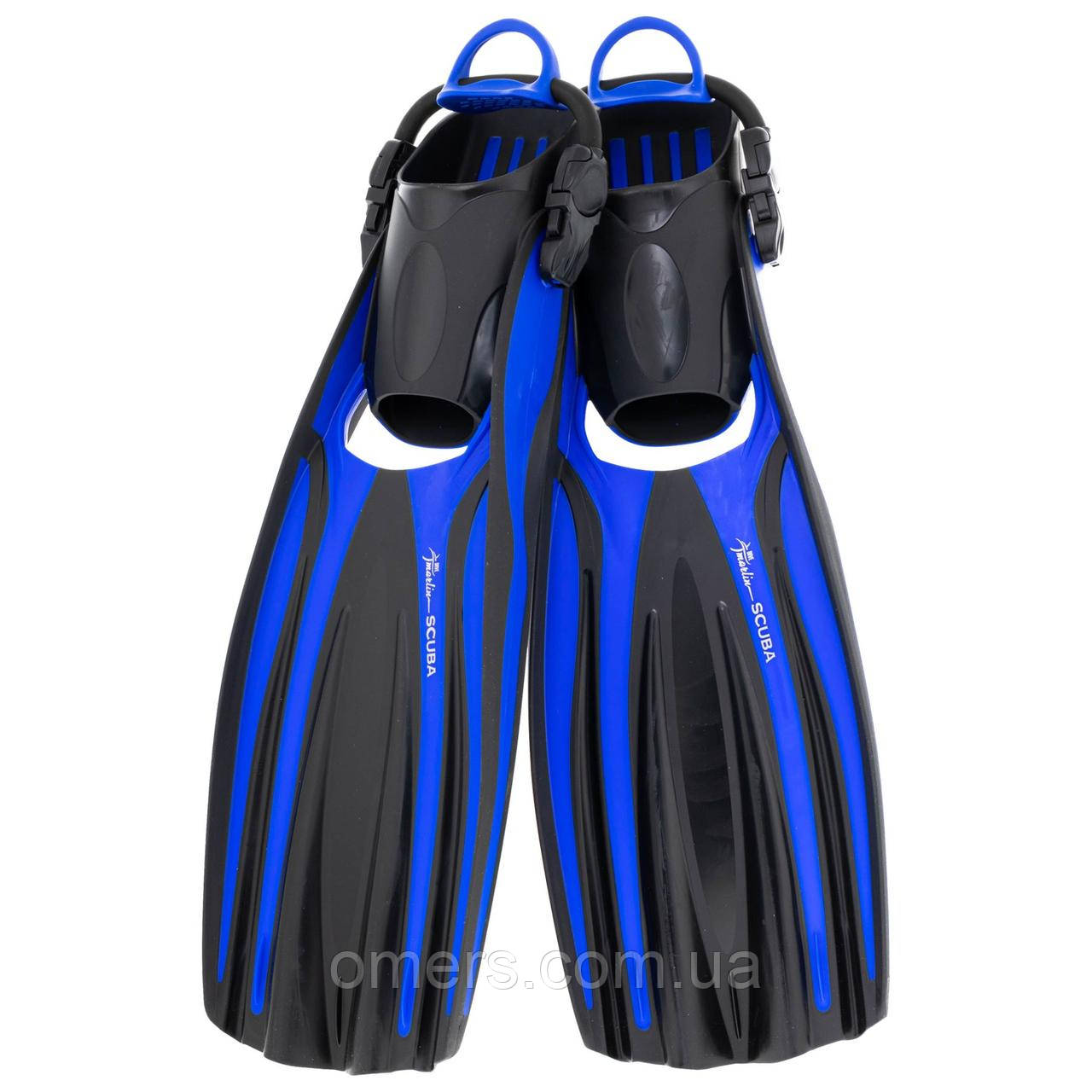 Ласты Marlin Scuba Blue Elastic Bungee Strap