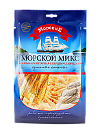 ТМ "Морские" Рыба и морепродукти сушеные соленые «Морской микс» 60 г